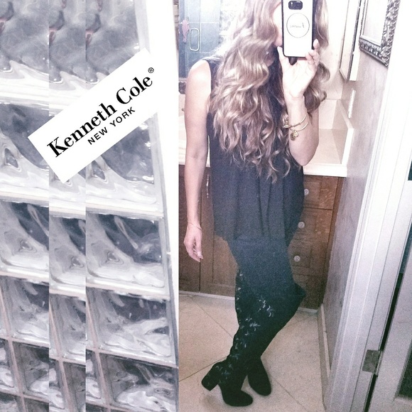 Gorgeous Embroidered Kenneth Cole OTK Boots - Picture 3 of 7